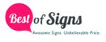 Best Of Signs Promos & Coupon Codes