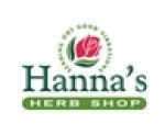 Hanna's Herb Shop Promos & Coupon Codes